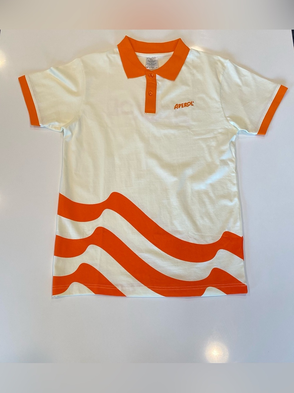 Men’s Large Aperol Polo Shirt New
